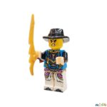 مینی فیگور لگو آدمک کلاه دار با تیغ طلایی وارداتی 4 سانت