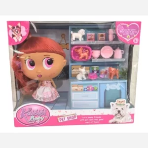 اسباب بازی عروسک دختر وارداتی kaibibi baby 331