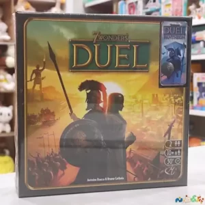 بازی فکری کارتی سون واندرز دوئل 7 wonders Duel برای 2 نفر شرکت دهکده