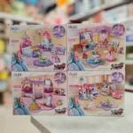لگو دخترانه تم اتاق وارداتی GUDI کد 30005