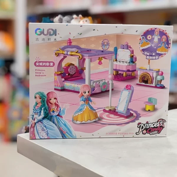 لگو دخترانه تم اتاق وارداتی GUDI کد 30005 - Image 15