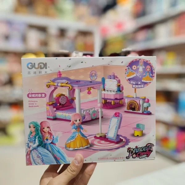 لگو دخترانه تم اتاق وارداتی GUDI کد 30005 - Image 14