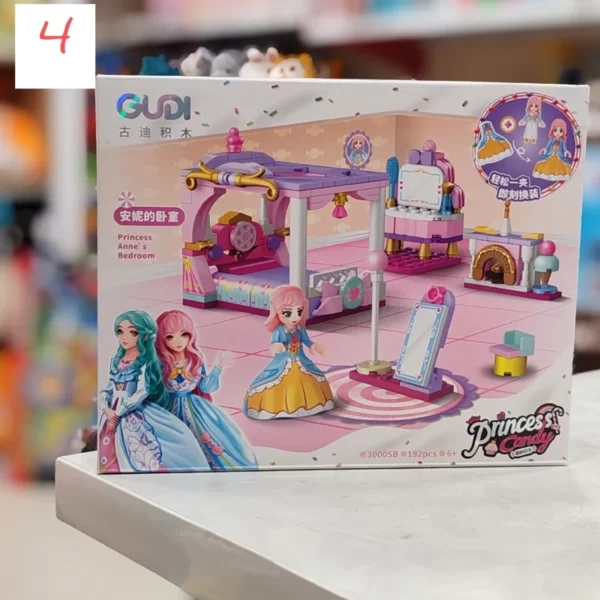 لگو دخترانه تم اتاق وارداتی GUDI کد 30005 - Image 5