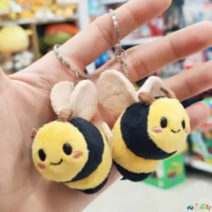 جاکلیدی عروسک پولیشی زنبور شرکت COOKIE DOLLS ابعاد 6 در 3 سانت