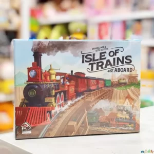 بازی کارتی جزیره قطار Isle of trains all aboard برای1 الی4نفر