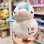 عروسک پولیشی پنگوئن با نمک 23سانت بدن I Love You - Image 8