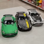 ماشین فلزی بنز AMG GT وارداتی 1به24 دودزا - Image 12