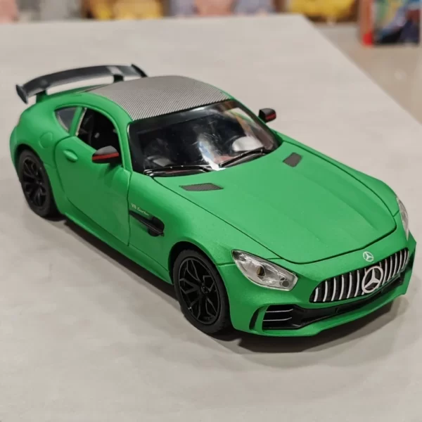 ماشین فلزی بنز AMG GT وارداتی 1به24 دودزا - Image 9