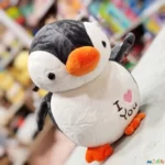 عروسک پولیشی پنگوئن با نمک 23سانت بدن I Love You - Image 6