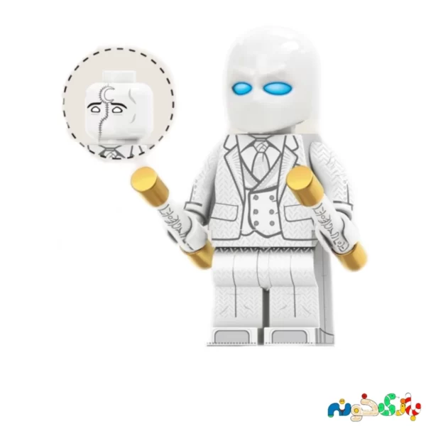لگو مینی فیگور مون نایت دو چهره - Image 1