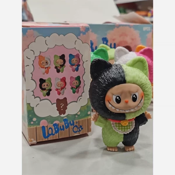 فیگور لبوبوLabubu شانسی گوش گربه ای وارداتی - Image 7