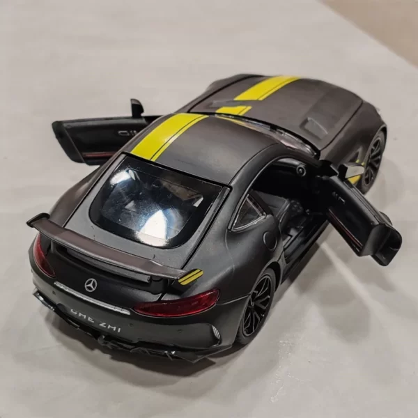 ماشین فلزی بنز AMG GT وارداتی 1به24 دودزا - Image 13