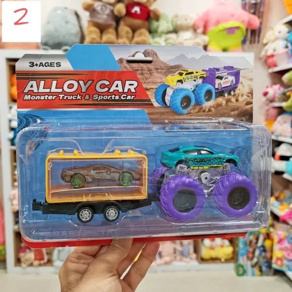 ماشین فلزی چرخ گنده باربنددار وارداتی - Image 4