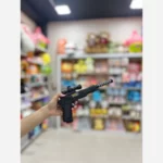 اسباب بازی تفنگ موزیکال و چراغدار وارداتی