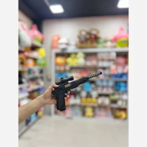 اسباب بازی تفنگ موزیکال و چراغدار وارداتی