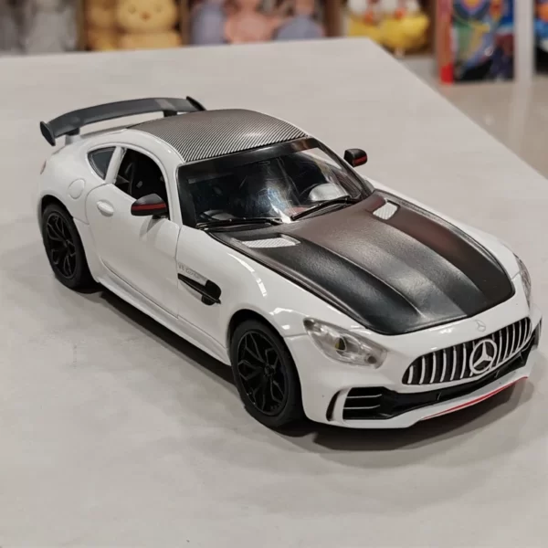 ماشین فلزی بنز AMG GT وارداتی 1به24 دودزا - Image 2