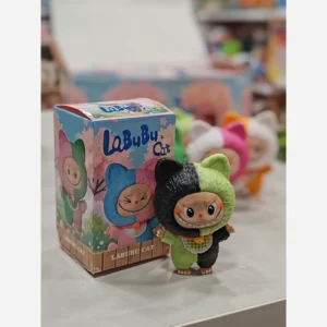 فیگور لبوبوLabubu شانسی گوش گربه ای وارداتی
