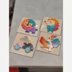 پازل چوبی قطعه بزرگ کودکان