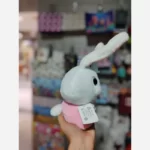 عروسک پولیشی خرگوش اسنوبال دو رنگ وارداتی - Image 2