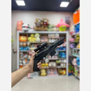 اسباب بازی تفنگ موزیکال و ویبره ای وارداتی