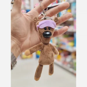 آویز عروسک خرس مستر بین چشم بنددار کوچک