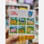 پازل 6 وجهی چوبی 9 عددی وارداتی - Image 9