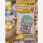 دندونی سیلیکونی طرح فضانورد وارداتی دکمه دار - Image 3