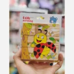 پازل 6 وجهی چوبی 9 عددی وارداتی