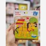 پازل 6 وجهی چوبی 9 عددی وارداتی - Image 8