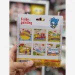 پازل 6 وجهی چوبی 9 عددی وارداتی - Image 2