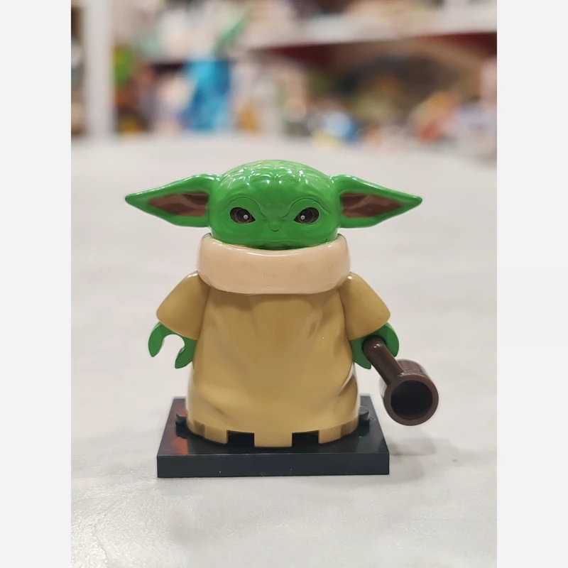 YvOEGFJORKw2kHuaaRy2jQiRQMS0AM77EAFFDvuHu0zwumXp1o.jpg_800X800X70 لگو مینی فیگور بی بی یودا وارداتی - Image 1