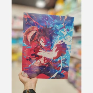 نقاشی الماسی بوم 30در 40 سانت