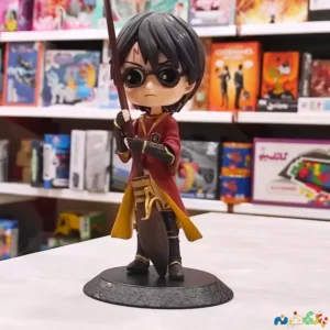 اسباب بازی فیگور شخصیت هری پاتر با جارو پرنده ولباس کوئیدیچ ارتفاع 14سانت