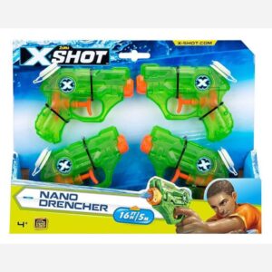 تفنگ 4تایی NANO DRENCHER  X-SHOT