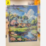 نقاشی الماسی بوم 40در50 سانت وارداتی بزرگسال - Image 12