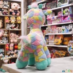 عروسک پولیشی زرافه چهل تیکه اورجینال ارتفاع 42 سانت - Image 3