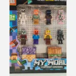 لگو ماین کرافت پک 24 عددی آهنربایی با مکعب آهنربایی23202 - Image 3