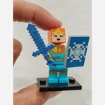 لگو ماین کرافت آدمک شمشیر و سپردار وارداتی - Image 3