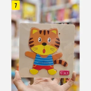 پازل چوبی کودکانه وارداتی قطعه کم