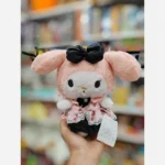 عروسک کرومی و ملودی لباس طرح دار پولیشی وارداتی