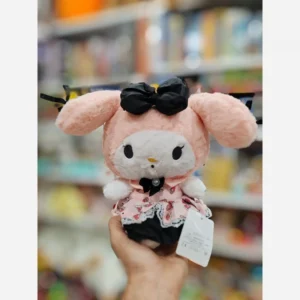 عروسک کرومی و ملودی لباس طرح دار پولیشی وارداتی