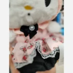 عروسک کرومی و ملودی لباس طرح دار پولیشی وارداتی - Image 3