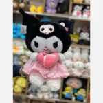 عروسک کرومی ملودی قلب به دست وارداتی پاویون دار - Image 8