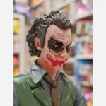 فیگور جوکر نشسته شوالیه تاریکی وارداتی با نقاب - Image 4