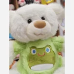 عروسک خرس لباس حیوانات نشسته وارداتی - Image 4