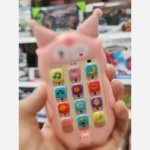 تلفن کرومی موزیکال سه رنگ صدادار تکی وارداتی - Image 3