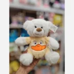 عروسک خرس لباس حیوانات نشسته وارداتی - Image 8