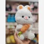 عروسک خرگوش گوگولی هویج بدست وارداتی