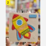 پازل چوبی کودکانه وارداتی قطعه کم - Image 4