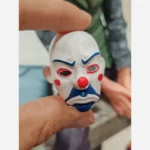 فیگور جوکر نشسته شوالیه تاریکی وارداتی با نقاب - Image 8